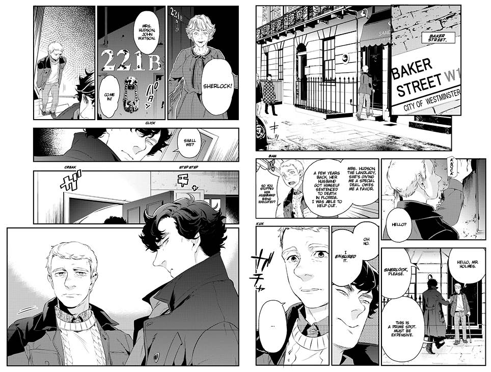 Sherlock Preview Page Titan Comics